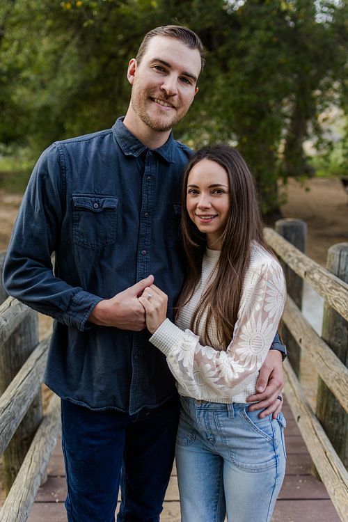 Savannah Engagement Session Park Sunset