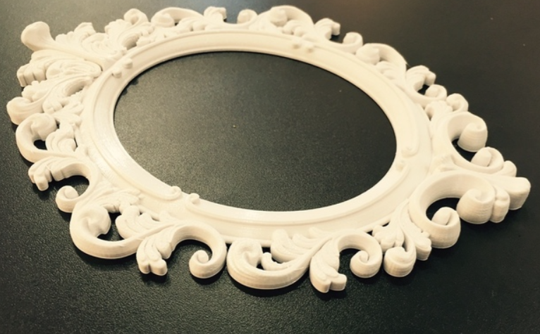 boroque picture frame 3D printing