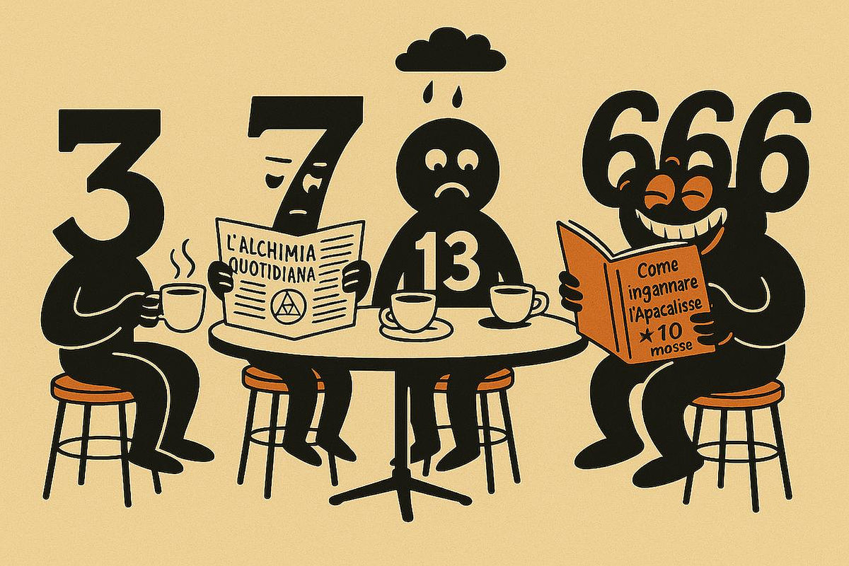 Numeri come personaggi in un Caffè