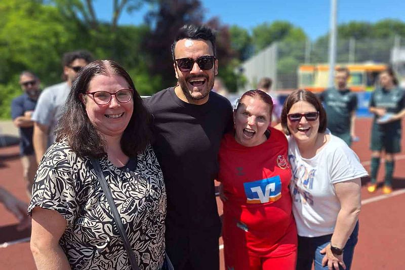 Ein Fest der Inklusion bei Germania Zündorf in Köln