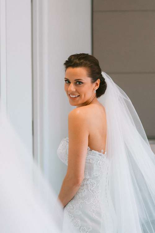 Bride Getting Ready