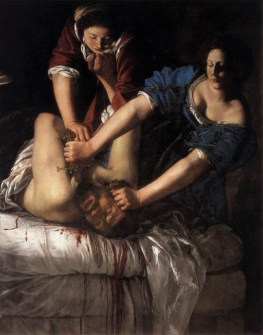 Dramatic light in painting