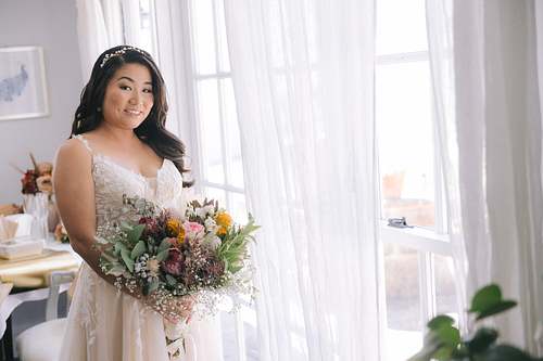 Bride Getting Ready