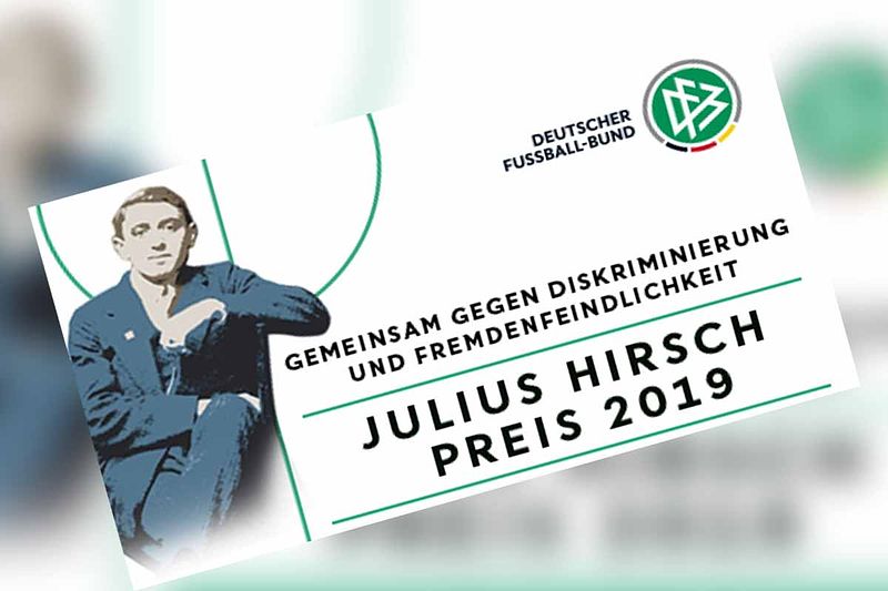 Ibbenbürener Kickers erhalten Julius-Hirsch Urkunde 2019