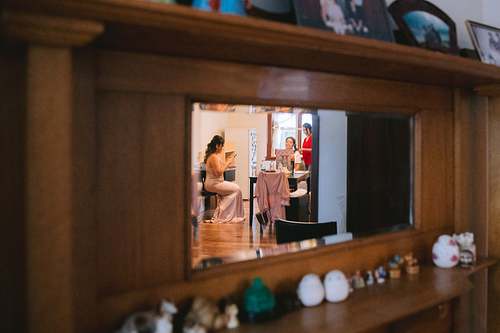 Bride Getting Ready