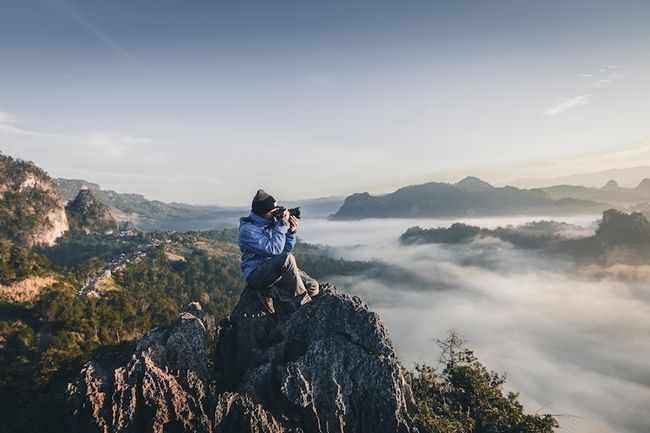 Trabalhos de fotografia de viagem