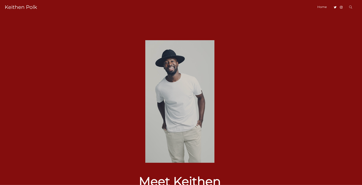 Keithen Polk Modeling Portfolio