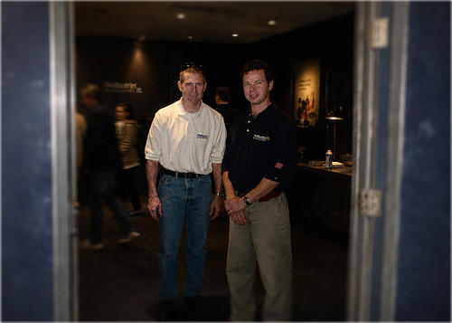 Backstage with NASCAR driver Bobby Labonte