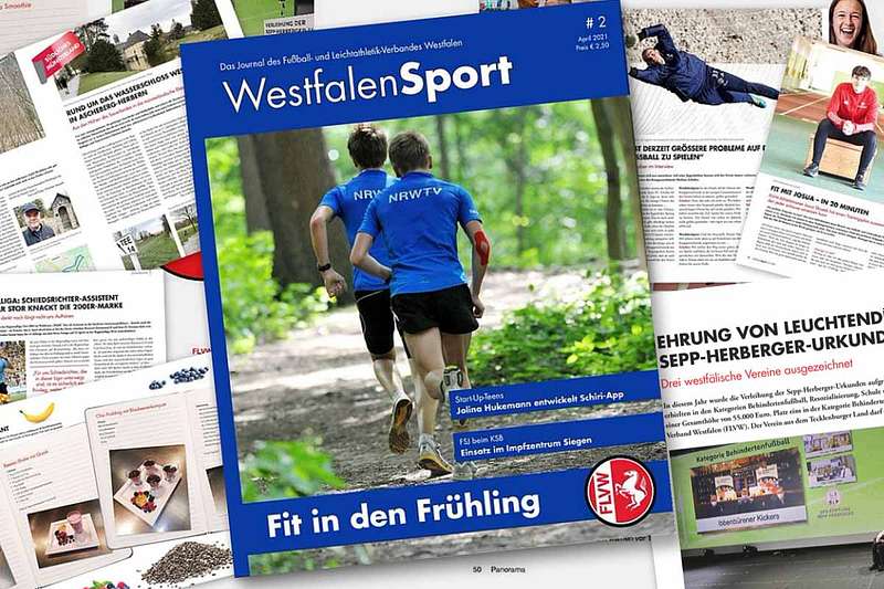 Ibbenbürener Kickers im WestfalenSport 2/2021