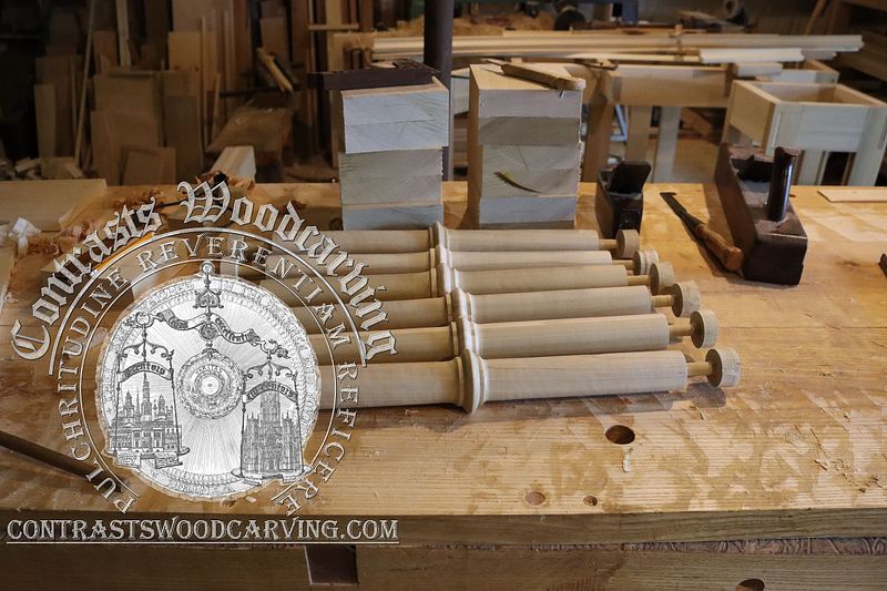 Gothic Revival Spindle Making Part I