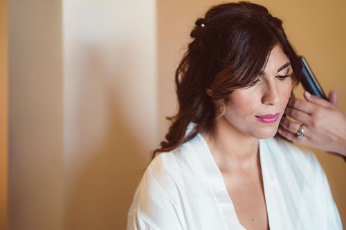 "pettinatura sposa preparativo matrimonio"