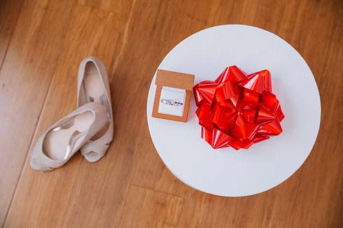 Bride Getting Ready