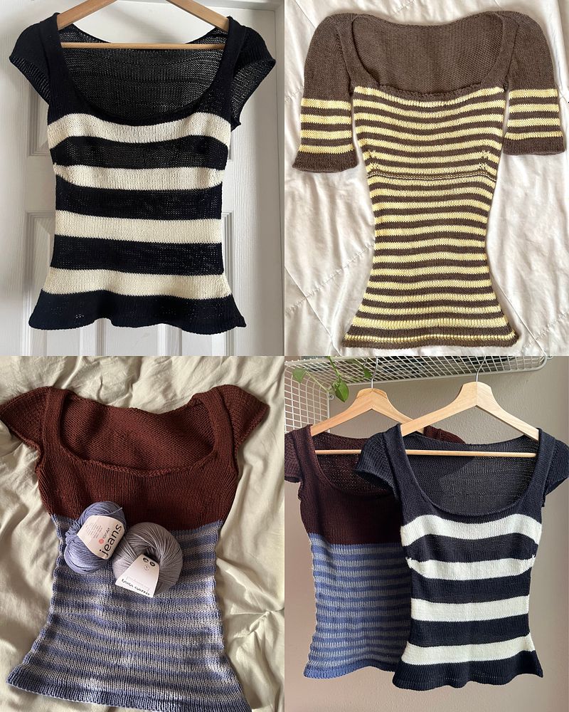 Margo Top PDF Knitting Pattern