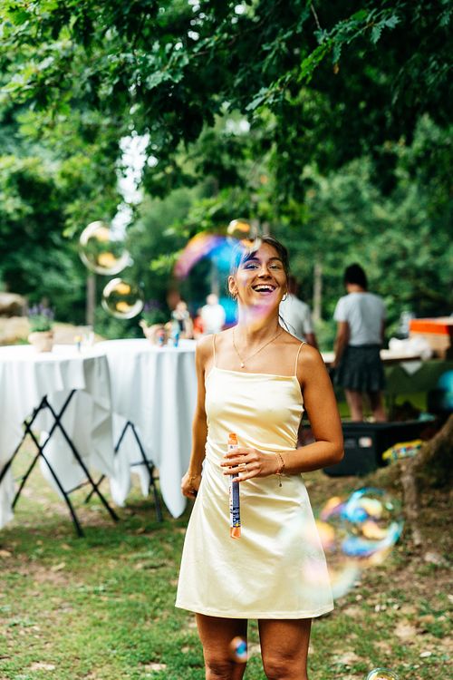 guest at a wedding