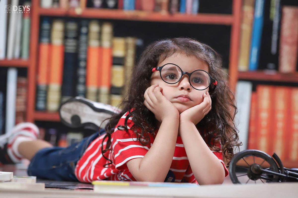 Adorable kid photoshoot