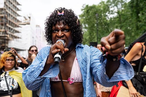 march in London for Trans+ Pride 2023, London, UK