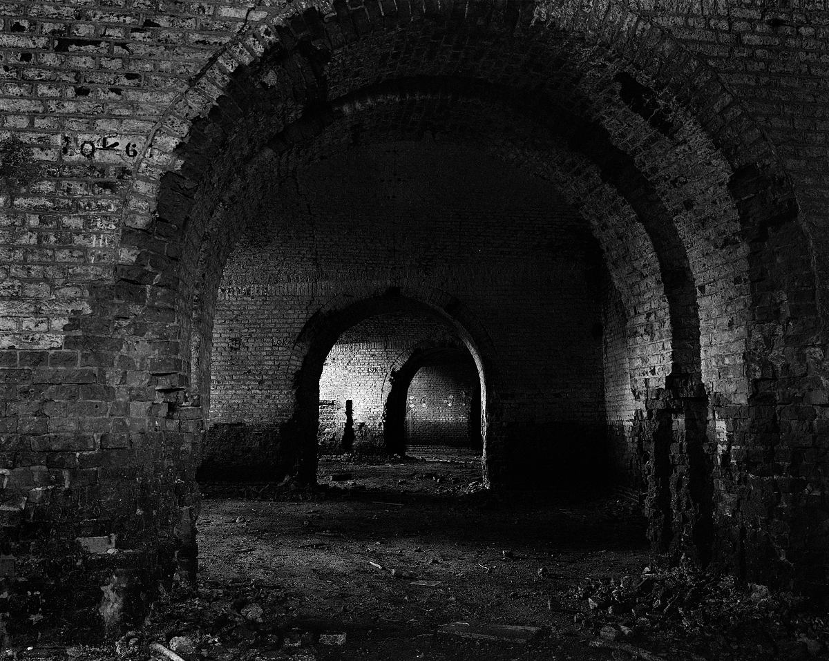 Lower gallery of the Reduit at Fort VI