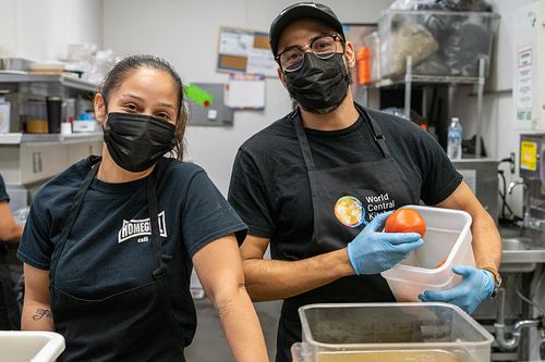 Daily operations at Homeboy Industries during the pandemic — photographed by David Andrade, Los Angeles