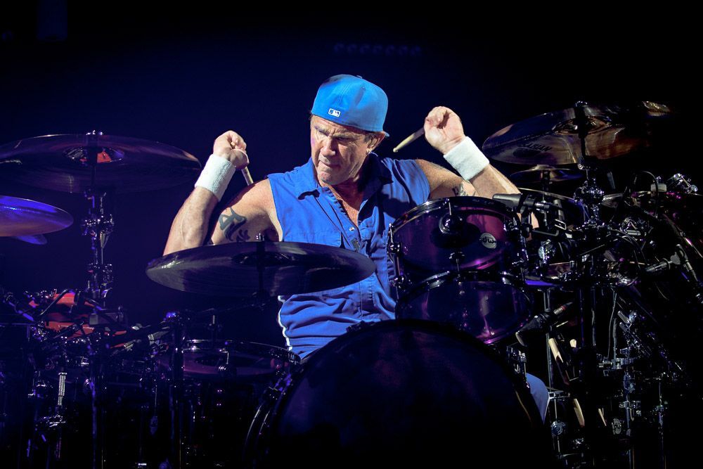 Chad Smith of RHCP  Drum Perspective - Photography by Igor RockXposure