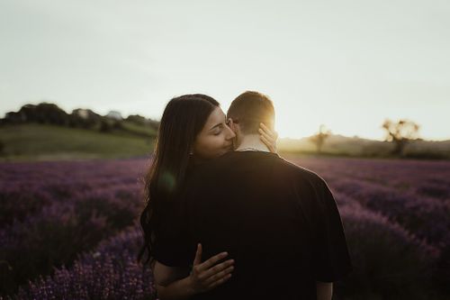 Parole d'amore al tramonto