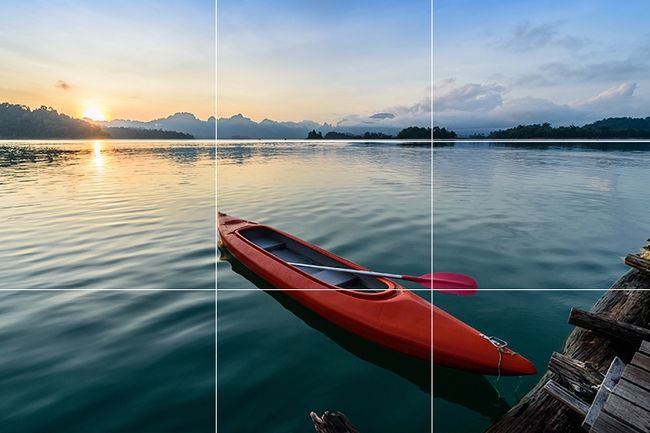 Fotografia di paesaggio Regola del terzo