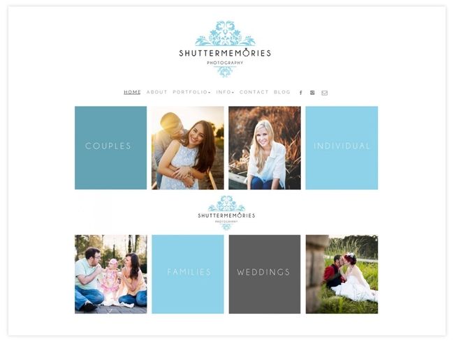 Bruiloft portfolio website