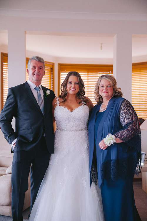 Bride Getting Ready