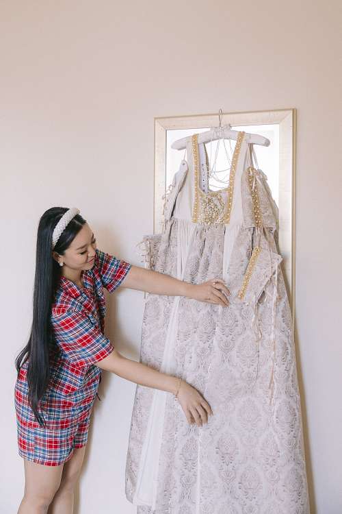 Bride Getting Ready