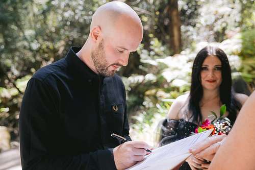 Sydney Elopement at Lennox Bridge, Blue Mountains