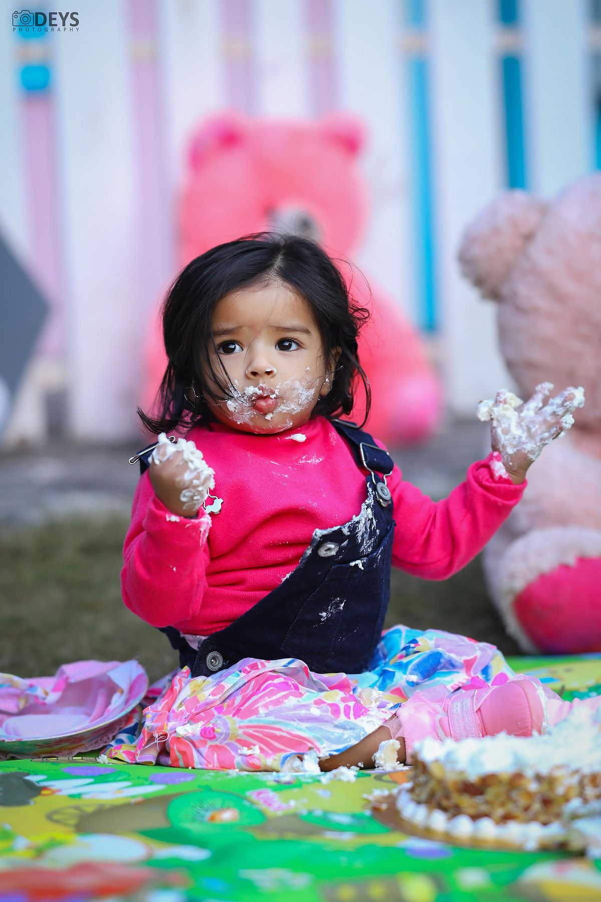 Cake smash shoot in Delhi