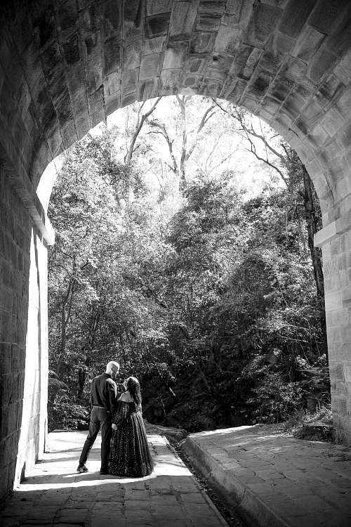 Sydney Elopement at Lennox Bridge, Blue Mountains