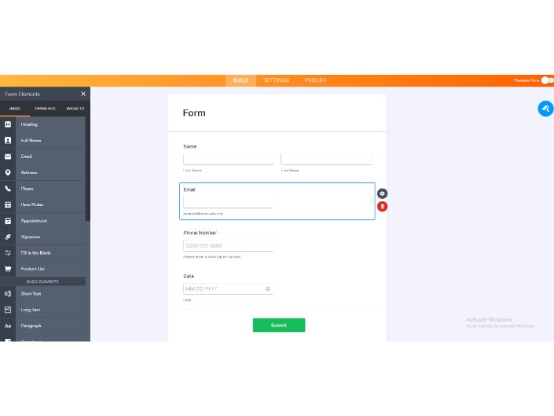 Jotform — kreator formularzy bez kodu