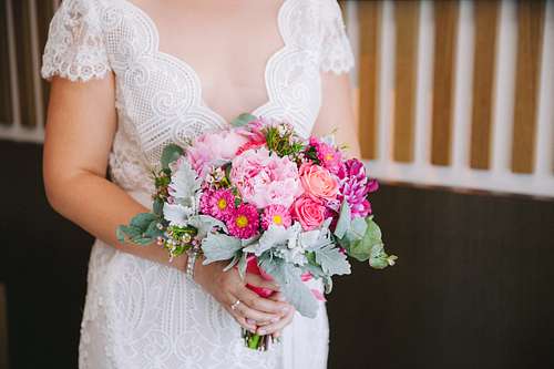 Bride Getting Ready