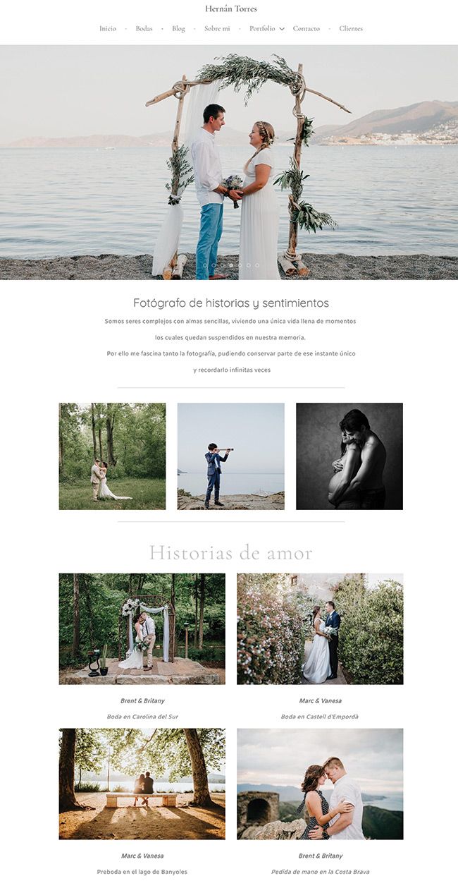 Hernan Torres Spaanse trouwfotograaf