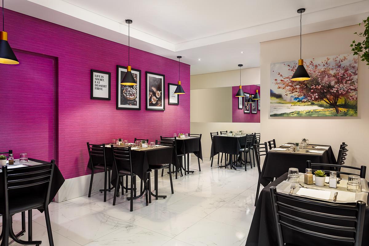 HOTEL LUENA Sala de Pequenos Almo&ccedil;os