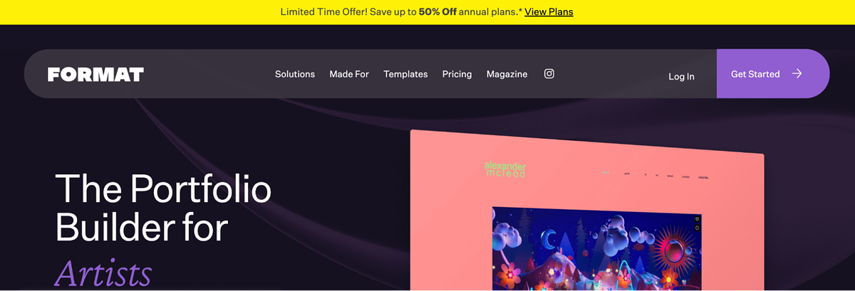 Home page of Format