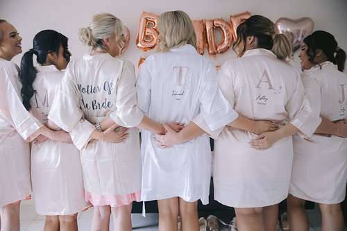 Bride Getting Ready