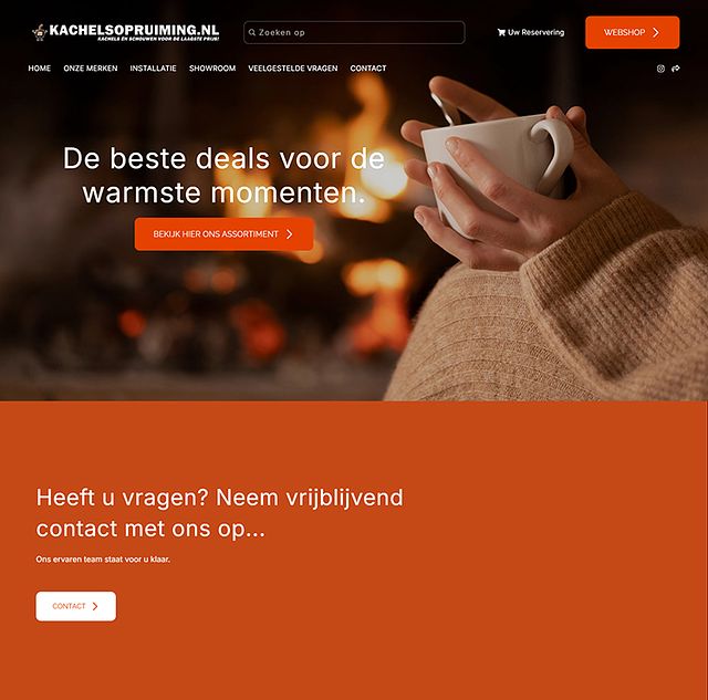 Kachelsopruiming Portfolio Website Examples