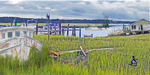 new and old fishing boats history land & seascape