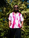 Rayon Tie Dye Pink shirt