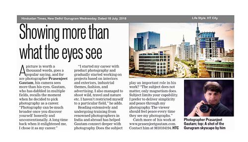 Article Published @ Hindustan Times