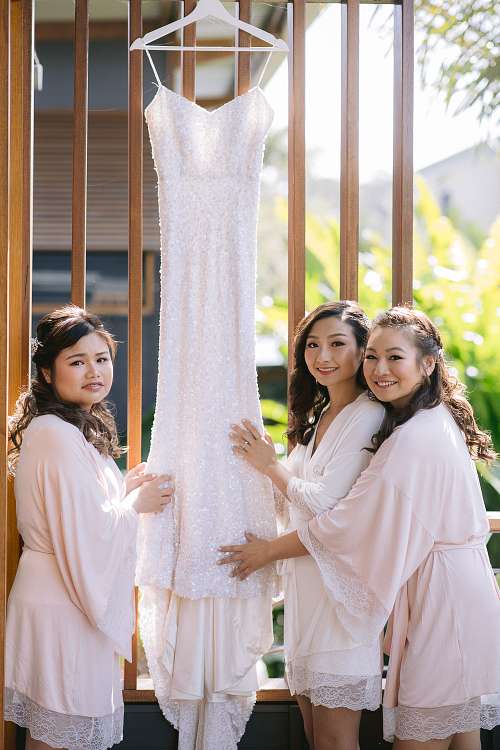 Bride Getting Ready
