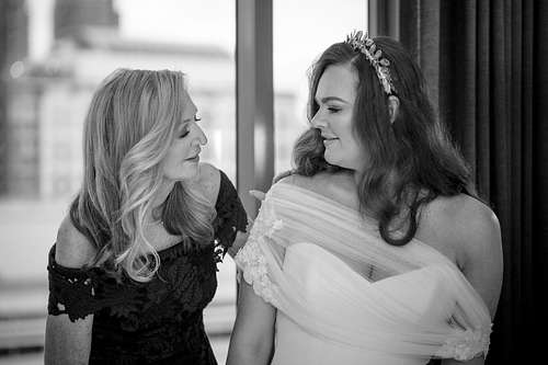 Bride Getting Ready
