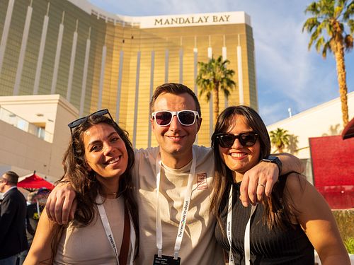 Interior view of Mandalay Bay hosting the Google Workspaces after party — photographed by David Andrade, Las Vegas