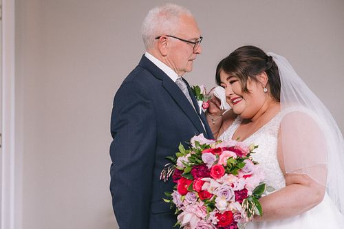 Bride Getting Ready