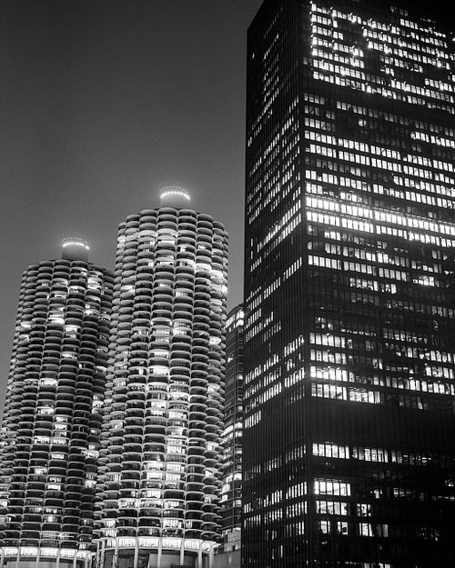 Marina City Night