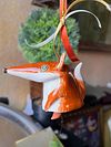 Little fox, ceramic mini sculpture