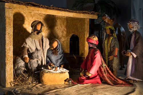 Krippenfigur Weihnachten 2024