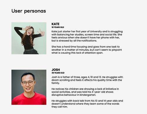 User Personas