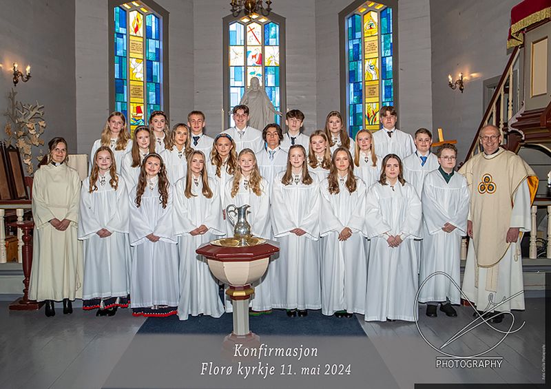 Konfirmantane i klasse 9E, Florø